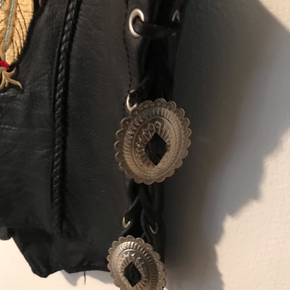 Pro Rider Leather Vest - Picture 5 of 7